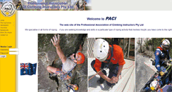 Desktop Screenshot of paci.com.au