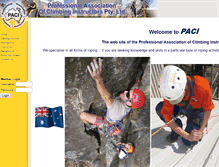 Tablet Screenshot of paci.com.au